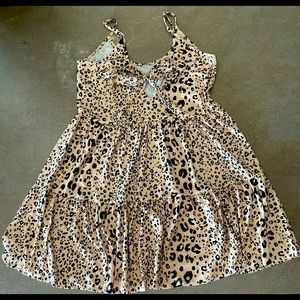 Cheetah Dress- Size Medium